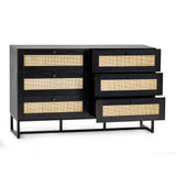 Padstow 6 Drawer Chest - Light Brown - PAD003