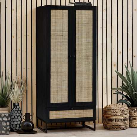 Padstow Wardrobe - Light Brown - PAD004