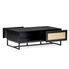 Padstow Coffee Table - Black - PAD105