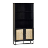 Padstow Tall Bookcase - Light Brown - PAD008
