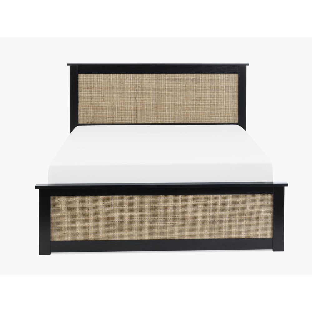 Padstow Ottoman Bed - Light Brown / Double - PAD011