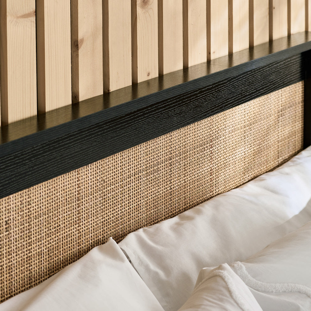 Padstow Ottoman Bed - Light Brown / Double - PAD011