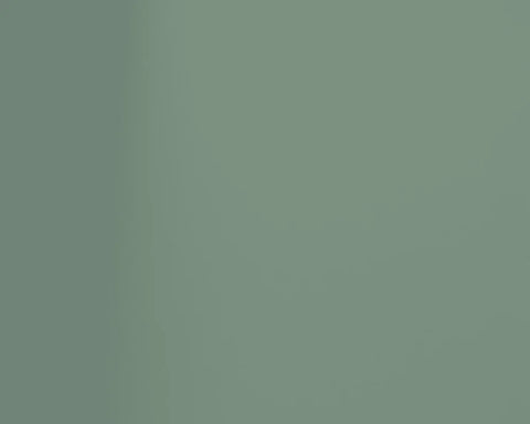 Olive green fabric upholstery swatch with subtle texture and matte finish