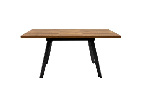 Dark Oak 1.2m Extending Dining Table with 0.4m Leaf Insert