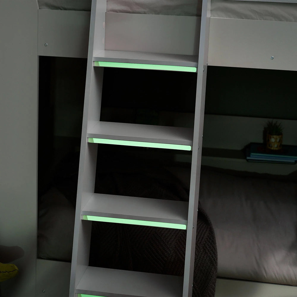Parsec Bunk Bed - White - PAR201