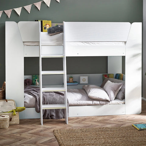 Parsec Bunk Bed - White - PAR201