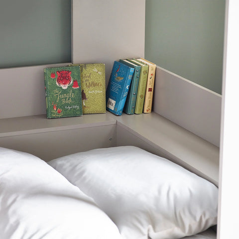 Parsec Bunk Bed - White - PAR201