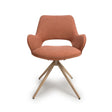 Perth Swivel Chair - Brick (Sold in 2's) - Main Image