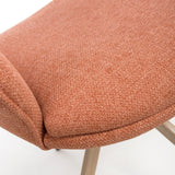 Perth Swivel Chair - Brick (Sold in 2's) - Image 6