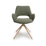 Perth Swivel Chair - Sage (Sold in 2's) - Main Image
