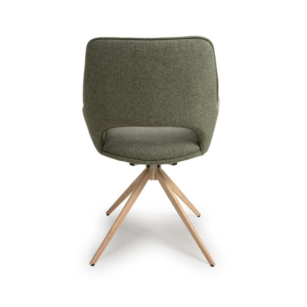 Perth Swivel Chair - Sage (Sold in 2's) - Image 3