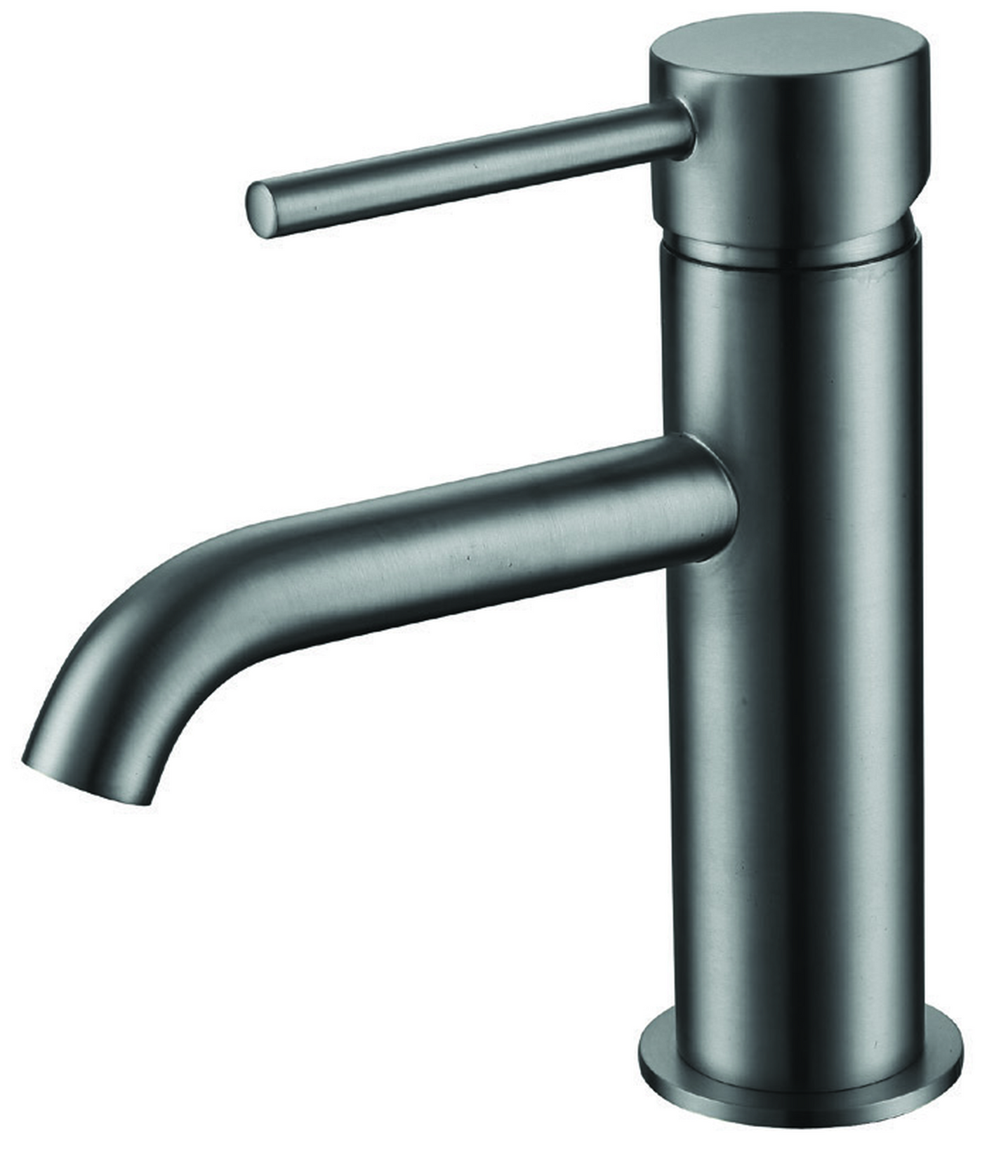 Pier Mono Basin Mixer Gunmetal Grey