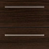 Gianni 2 Drawer End Table - Dark Oak