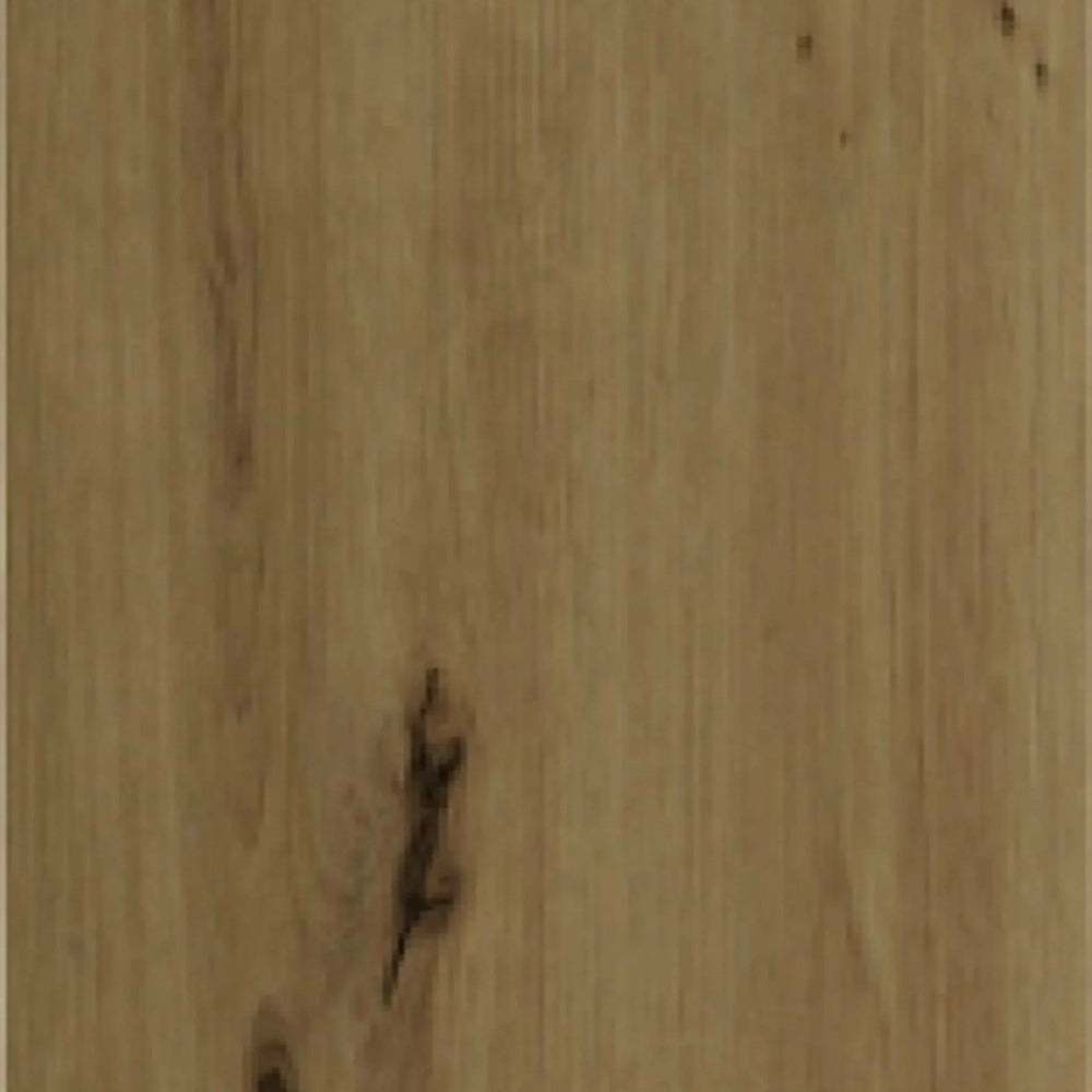 oak wood furniture panel with natural grain and knots detail