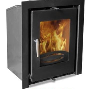 Precision Inset Convector 3-sided multi-fuel stove | Home Centre Direct UK