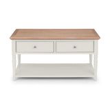 Provence 2 Drawer Coffee Table - Light Brown - PRO105