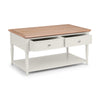 Provence 2 Drawer Coffee Table - Light Brown - PRO105