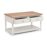 Provence 2 Drawer Coffee Table - Light Brown - PRO105