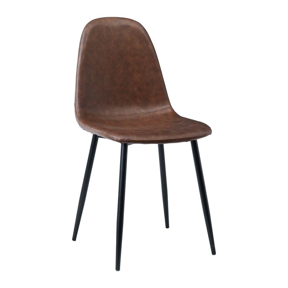 Pluto Brown Dining Chair