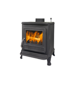 Evergreen Poplar 8kW multi-fuel stove with outside air | Home Centre Direct UK