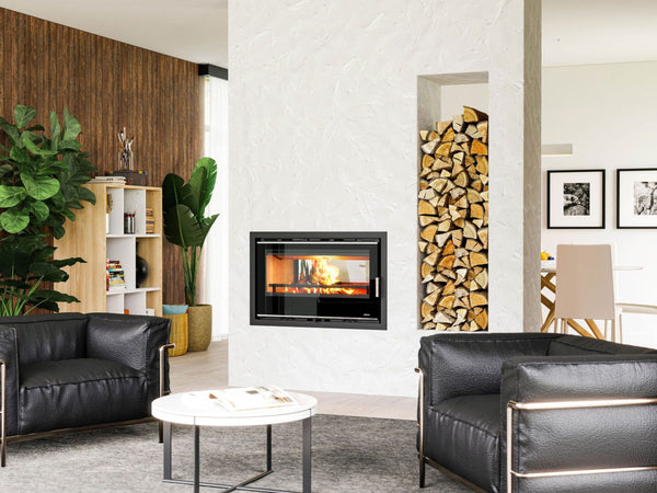 Portimao 900 Double Side 9kW Wood Burning (Eco) -  - 105-308039