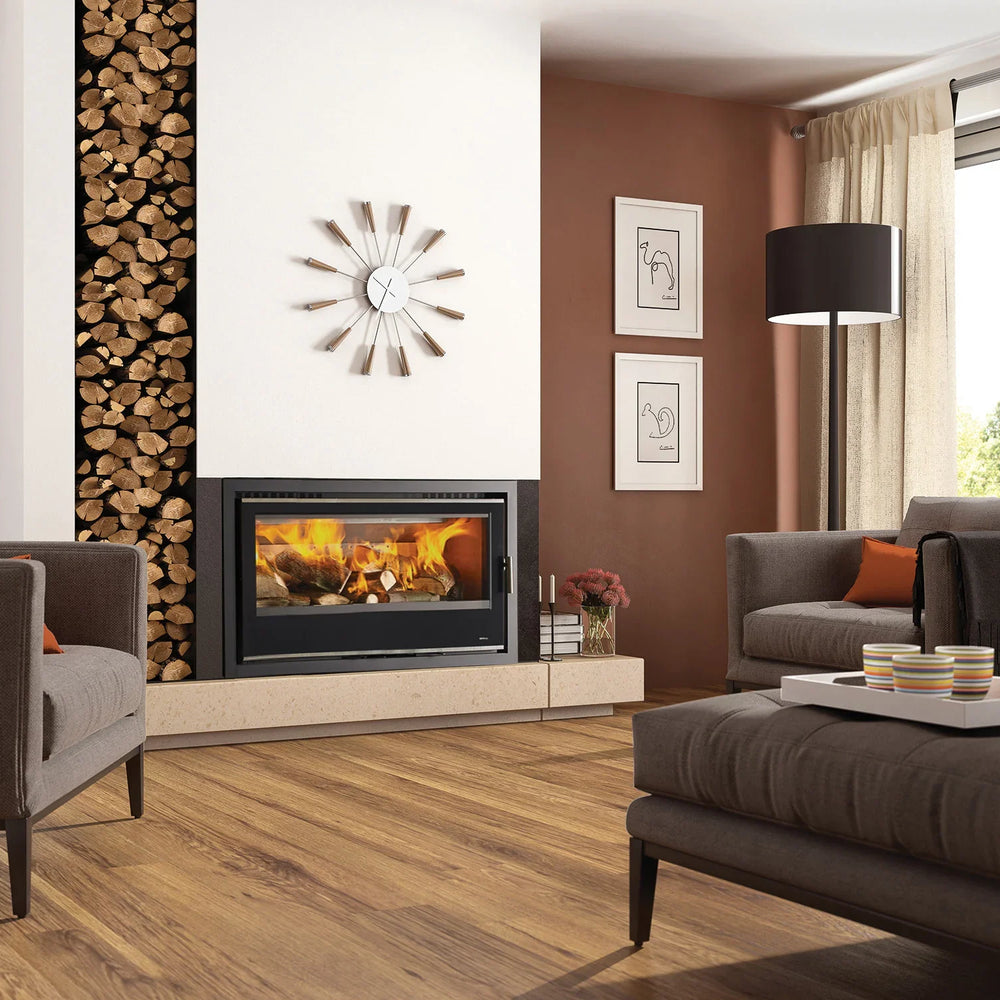 Portimao 900 9kW Wood Burning (Eco) - Side View