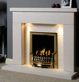 Durrington 48" Portuguese Limestone Suite c/w Lights showing Portugese Limestone Durrington 48 with optional lights with A: 1220.