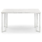Positano Dining Table - White - POS001