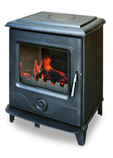 Precision 2 multi-fuel stove with steel body and cast iron door | Home Centre Direct UK