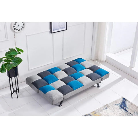 Boston Teal/ Grey Patchwork