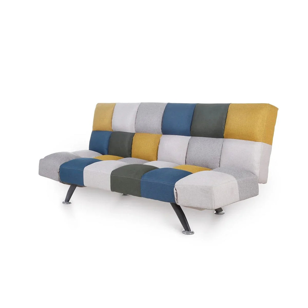 Boston Yellow/ Blue Patchwork