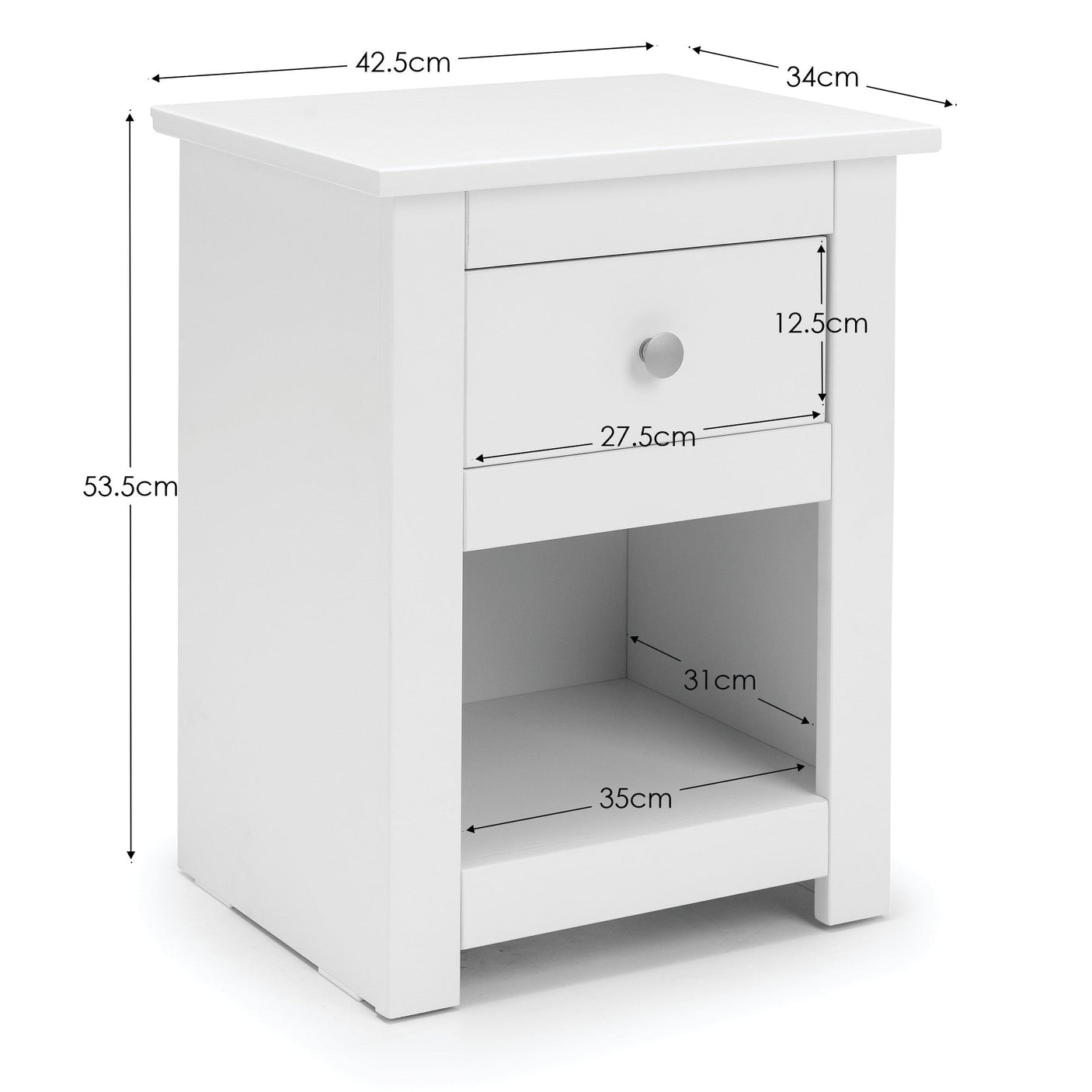 Radley Bedside - Black - RAD101