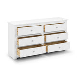 Radley 6 Drawer Chest - Black - RAD103
