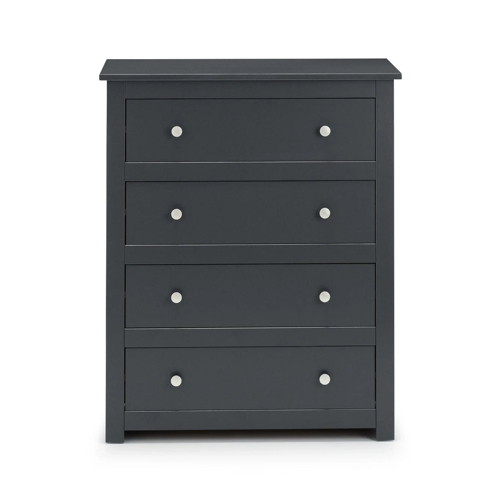 Radley 4 Drawer Chest - Black - RAD102