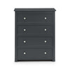 Radley 4 Drawer Chest - Black - RAD102