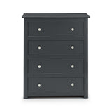 Radley 4 Drawer Chest - Black - RAD102