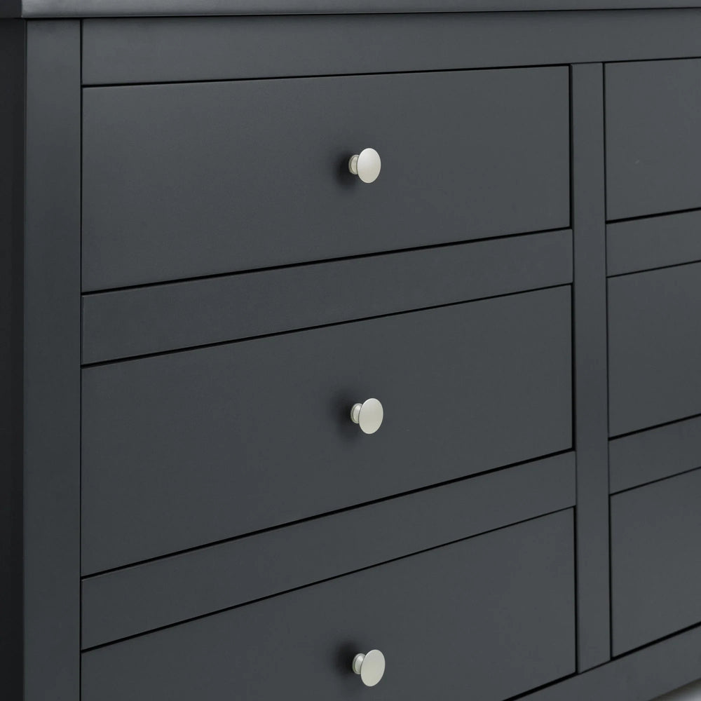Radley 6 Drawer Chest - Black - RAD103