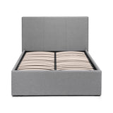 Rialto Ottoman Lift-Up Storage Bed - Blue / King - RIA313