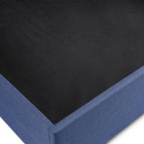 Rialto Ottoman Lift-Up Storage Bed - Light Grey / Double - RIA301
