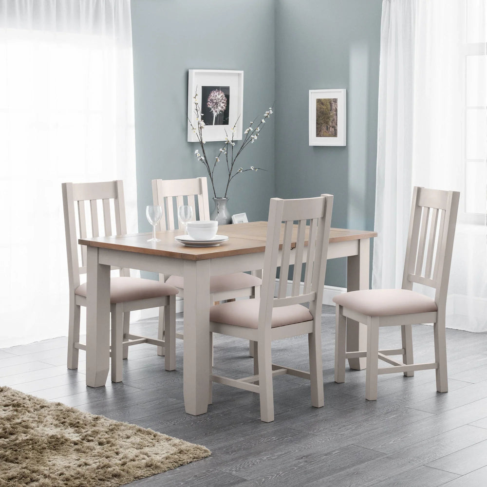 Richmond Extending Dining Table - Grey - RIC201