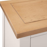 Richmond 3 Drawer Bedside - Grey - RIC301