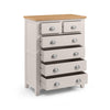 Richmond 4+2 Drawer Chest - Grey - RIC302