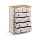 Richmond 4+2 Drawer Chest - Grey - RIC302