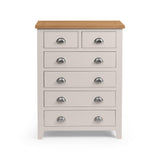 Richmond 4+2 Drawer Chest - Grey - RIC302