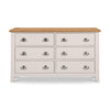 Richmond 6 Drawer Wide Chest - Grey - RIC303