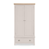 Richmond 2 Door 1 Drawer Wardrobe - Grey - RIC304