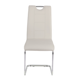 Rimini Taupe PU Chair