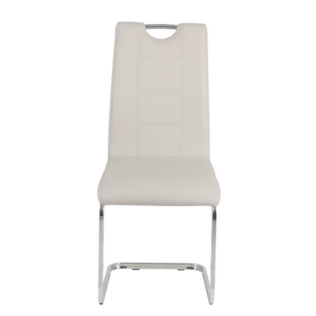 Rimini Taupe PU Chair