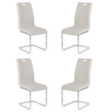 Rimini Taupe PU Chair