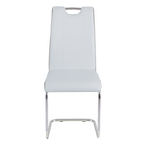 Rimini Light Grey PU Chair